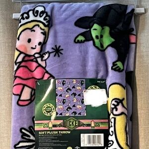 Purple Soft Plush Baby Wicked Throw